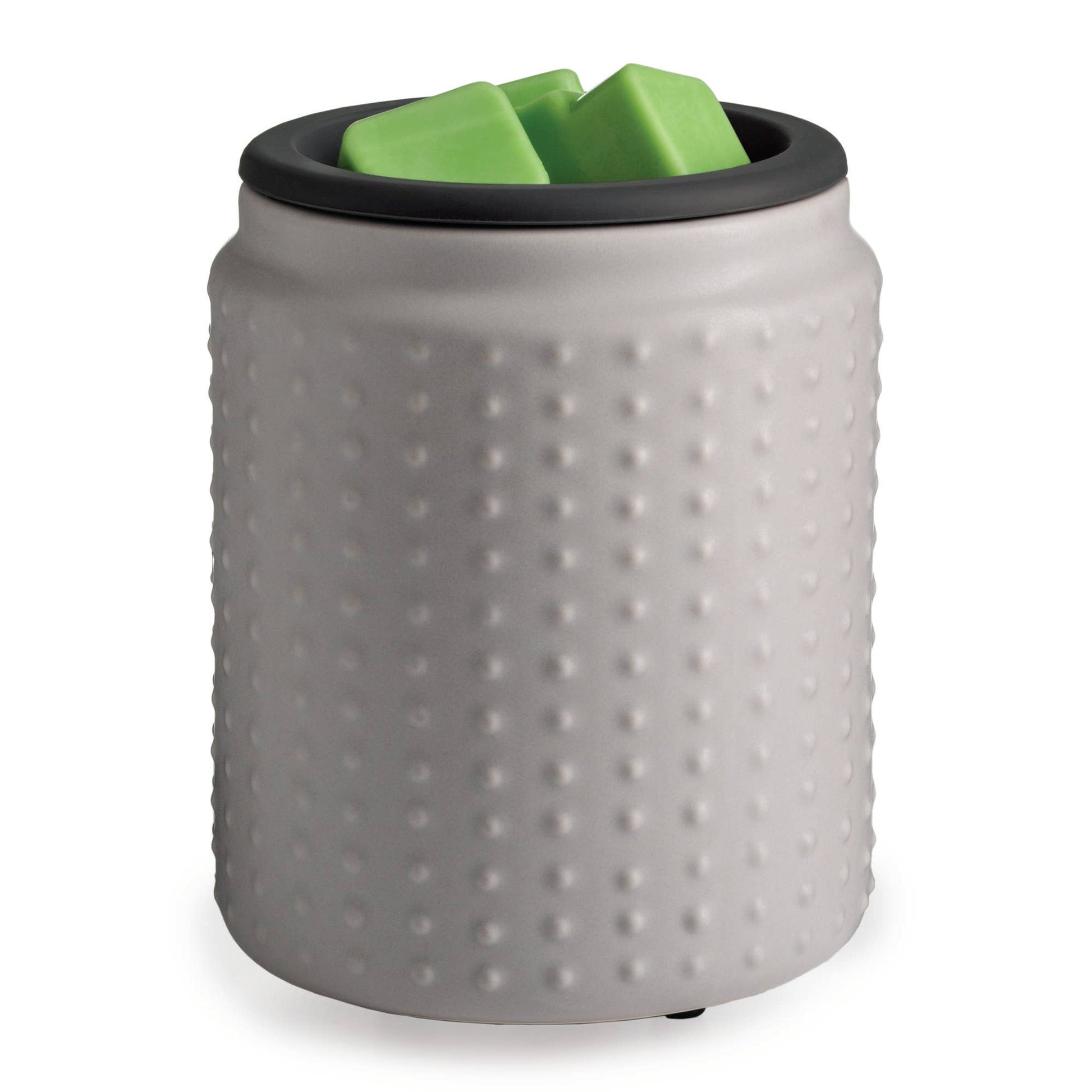 Gray Hobnail Flip Dish Wax Warmer