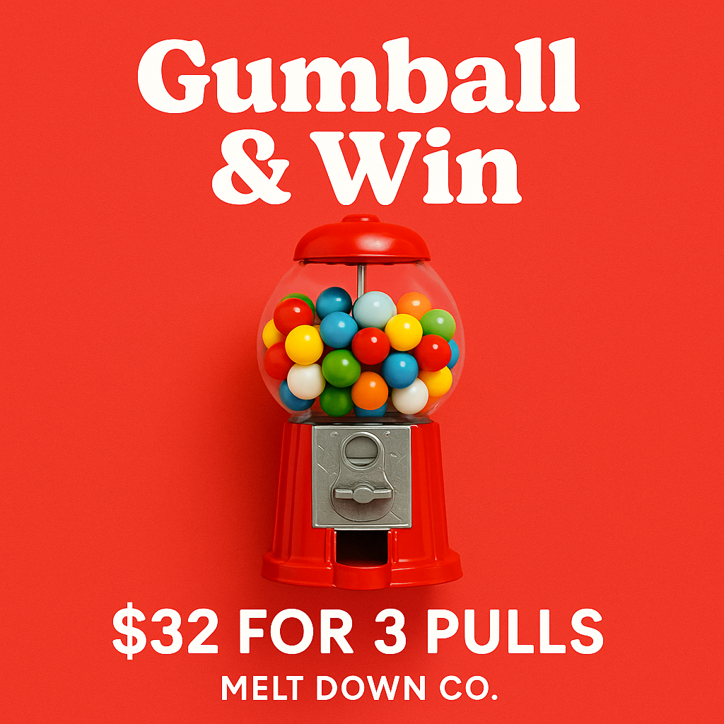 Gumball Game - 3 pulls for $32