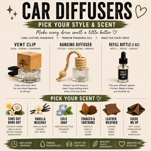 Car Diffusers – Pick Your Scent 🚗