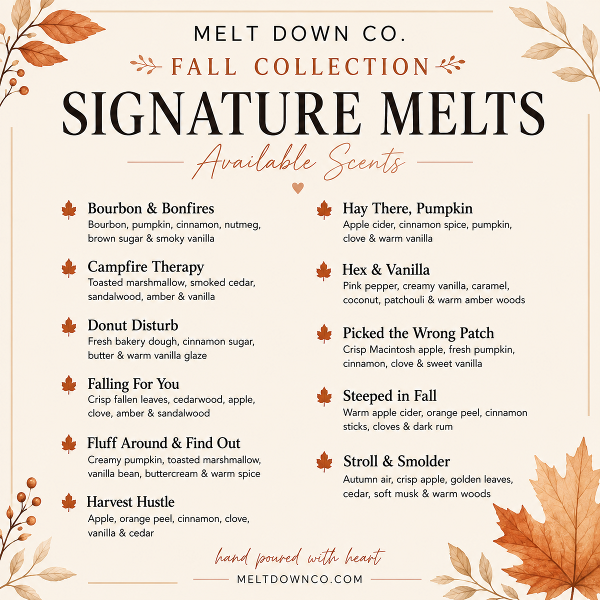 Fall Signature Melts