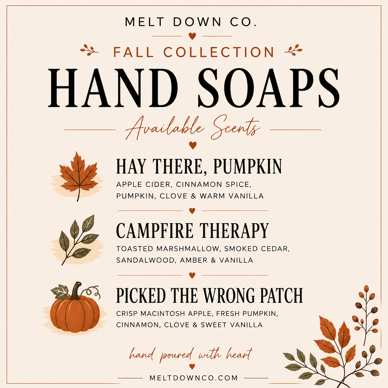 Fall Hand Soaps