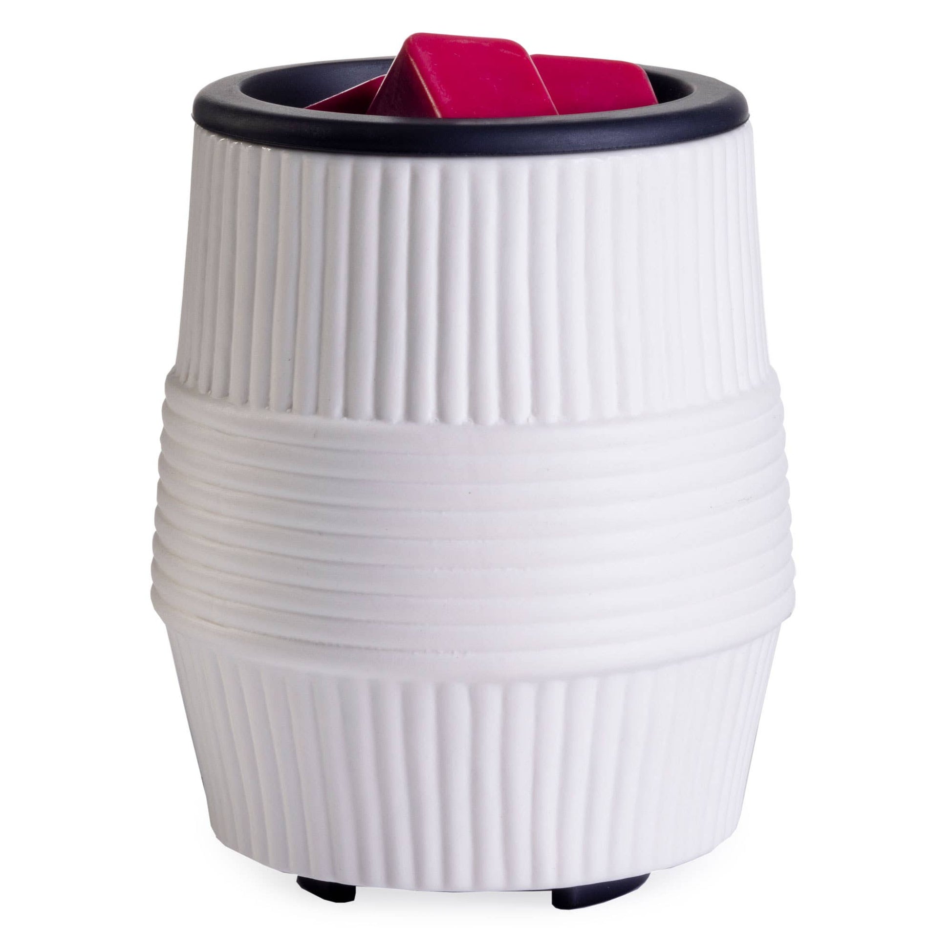 Porcelain Ridges Flip Dish Wax Warmer